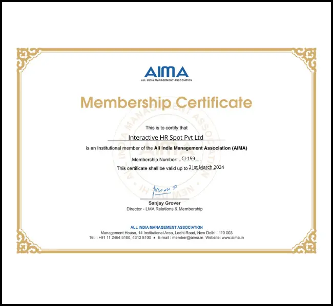 HR Spot AIMA Membership