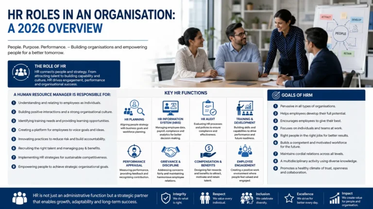Roles and Responsibilities of HR in an Organisation A Complete Guide to Core HR Functions