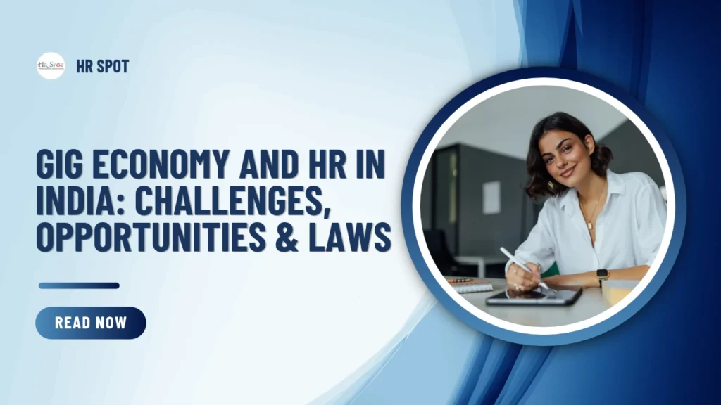 Gig workers and HR professionals representing India's blended workforce